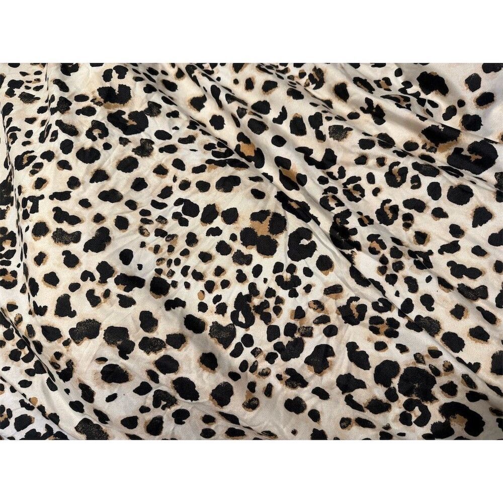 Betsy Johnson Comforter Set Queen Leopard Print Reversible w/ 2 Shams - Picture 9 of 13